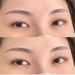 上下まつげパーマ👀