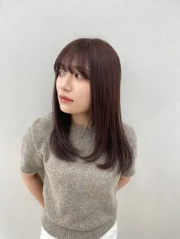 大人っぽ透明感カラー🦢トリートメント