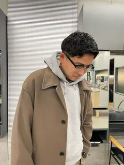 メンズカット+ヘッドスパ🫧ナチュラルヘア得意です。スタイリングもお伝え致します！