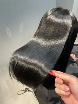 📗U-24学生限定【ミニモ学割】📗暗髪ケアカラー×髪質改善トリートメント