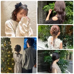 ヘアセット♡推し活♡結婚式♡浴衣♡渋谷駅ヒカリエからすぐ近く！