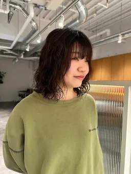 《ミディアム女子必見👾》ゆるふわパーマで一気に垢抜け🪞💖モデル募集中✨