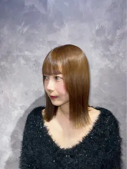 【ミニモ価格🎟】うる艶カラー＋3stepトリートメント💇‍♀️¥6050