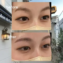 アイブロウスタイリング＋前髪カット