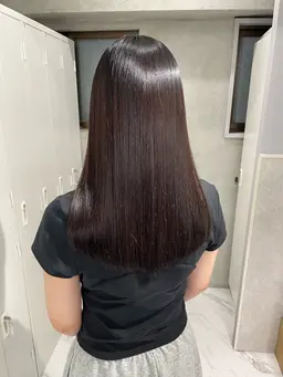 髪質改善カラー➕トリートメント【想像を超える艶髪】