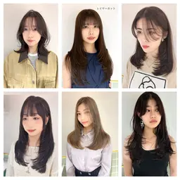 ✨💖【ご新規様ミニモ限定】💖✨大人気レイヤーカット＆カラー＆サラサラウォータートリートメント