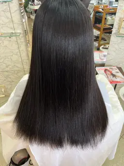 縮毛矯正＋シャンプー＋ブロー＋メンテカット(毛先を揃える程度)‎