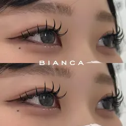 🎀バインドorダブル ~80束🎀お目元にボリュームが欲しい方✨ツヤコーティングor束感コーティング/大宮/エクステ