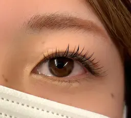 マツエク　フラットマットラッシュ80本