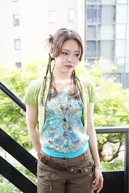 ブリーチなしカラー/ヘアセット