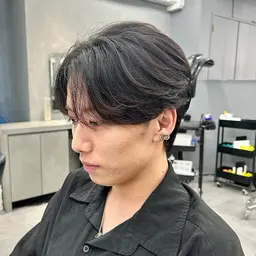 【2回目以降も使える🎊】メンズカット+フェザーパーマ🌱(フェザーパーマ/カルマパーマ/メンズパーマ/メンズカット)