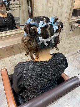 🪽‪🎀お呼ばれヘアセット🎀🪽⚠︎︎予約リクエストで希望時間送ってください🌟