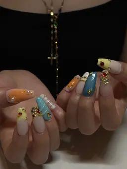 【ハンド​〜​10本長さだし】持ち込みアートデザイン🚀
