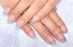 （オフあり）【モデル様募集】HAND ラメグラデーション