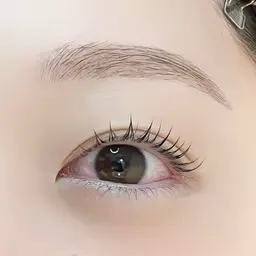 【セットメニュー】眉毛スタイリング(カラー付き)＋上下まつ毛パーマ