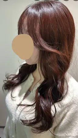 お出かけ前に🍒💗コテ巻きヘアセット🐝