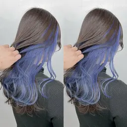 【こっそりブリーチ🙊】インナーカラー+韓国ウォータートリートメント