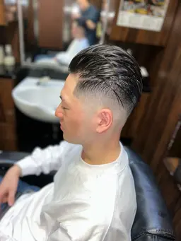 スキンフェード(シャンプー、シェービングも可)