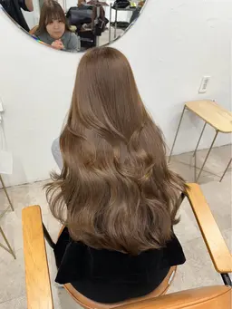 【ブリーチなし】艶Wカラー＋TOKIOトリートメント