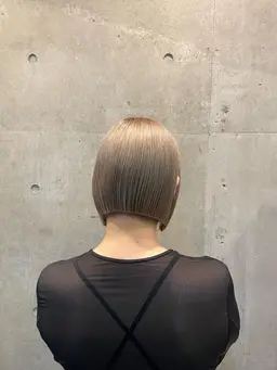 カット+ダブルカラー+トリートメント(ケアブリーチ+オンカラー+トリートメント)