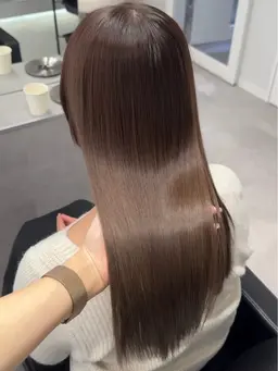縮毛矯正＋シャンプーブロー