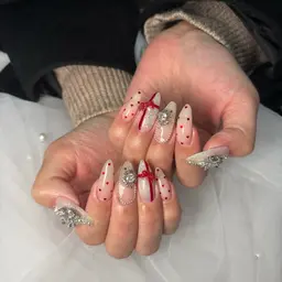 🍒ハンドジェルしっかりアート🍒アート&パーツ150分やり放題