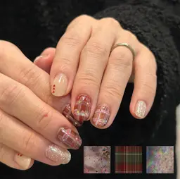 【人気No1👑✨】プレートから選べる◆セレクトアート10本🌿✨hand 6400円(オフ+1100円・自爪育成ケア)