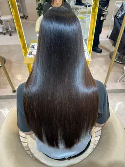 カット+カラー+柔らか縮毛矯正+3stepケアTR