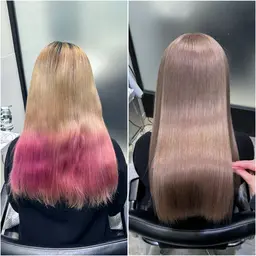 カラー＋髪質改善トリートメント