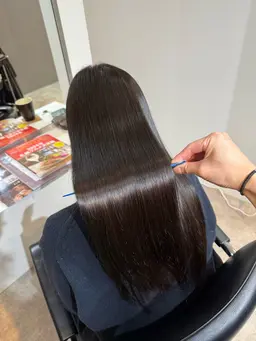 髪質改善プレミアムストレート+似合わせカット+トリートメント