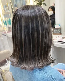 【自然な立体感】ナチュラルハイライト（ブリーチなし）