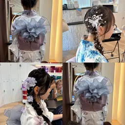 浴衣着付け＋ヘアセット(どちらかのみも🙆‍♀️)