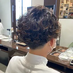 《カット+パーマ》