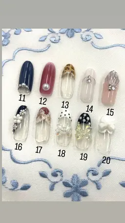6.【オフなし】フレンチ+写真アート2本付 0円