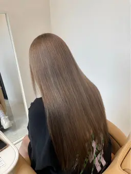 髪のケア✨艶長持ち🤍TOKIOトリートメント+コテ巻きorストレート✨🤍