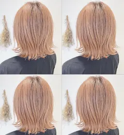 【💖ミニモ限定💖】✂️カット✂️➕💛ケアブリーチ💛➕💜カラー💜➕‎🫧🤍業界最高峰トリートメント‎🤍🫧
