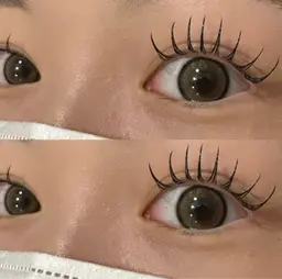 - ̗̀ マツエク ̖́- フラットラッシュ120本