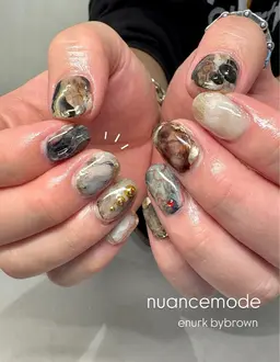 【大人っぽお洒落】ニュアンスアートコース🕯(オフ込み)