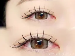 【オフ有りの方はこちらのクーポン🎀】フラットラッシュ120本￥2,980（下振り分け可/オフ込み）