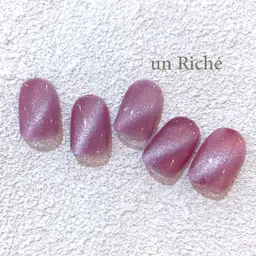 ハンドジェルネイル　オフなし　マグネット/フラッシュ