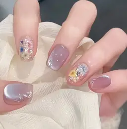 得【Jrネイリスト担当】マグネットワンカラー***4本アートやり放題