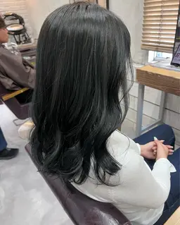 【セミロング​〜​ロングの方限定】カット＋韓国コテ巻き風デジタルパーマ
