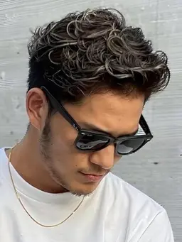 【男性オススメNO.1】メンズカット+スパイラルパーマ