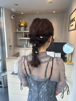 ★ヘアセット 早朝からでもご予約受け付けています！ゆるふわ得意です！ ご予約お待ちしております。