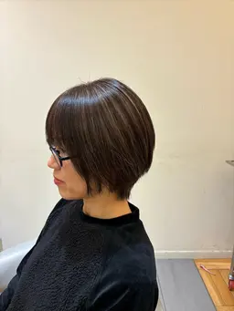 ショートカット➕ハイライト(全体カラー込み)