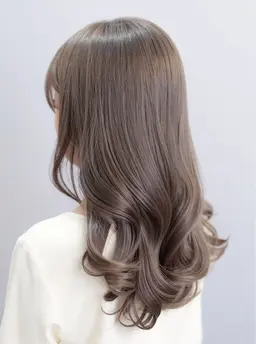 【レディースのカラーのみ‼️】ツヤツヤの最新カラー💎ロングの方はコチラ🧞♂️