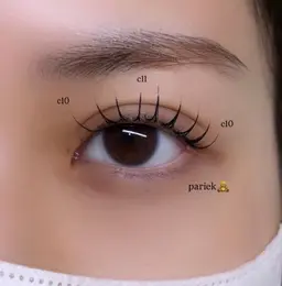 限定価格！パリエク100本🤍束感コーティング　　オフ有可　LED変更可(プラス+1100)