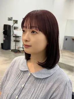 【 🎀9月限定🎀】✂️似合わせレイヤーカット➕❤️‍🔥透明感ケアカラー➕髪質改善酸熱トリートメント💍➕Marbb
