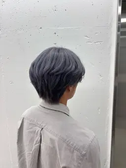 【🐾女子ウケ抜群 / メンズカラー🐾】ケアブリーチ➕カラー➕ ヘッドスパ5分⸝꙳.⋆