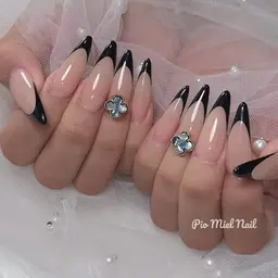 [お気に入りした方限定] チップ長さだし10本🌻アートやり放題・パーツつけ2個　¥12980→ ¥10000